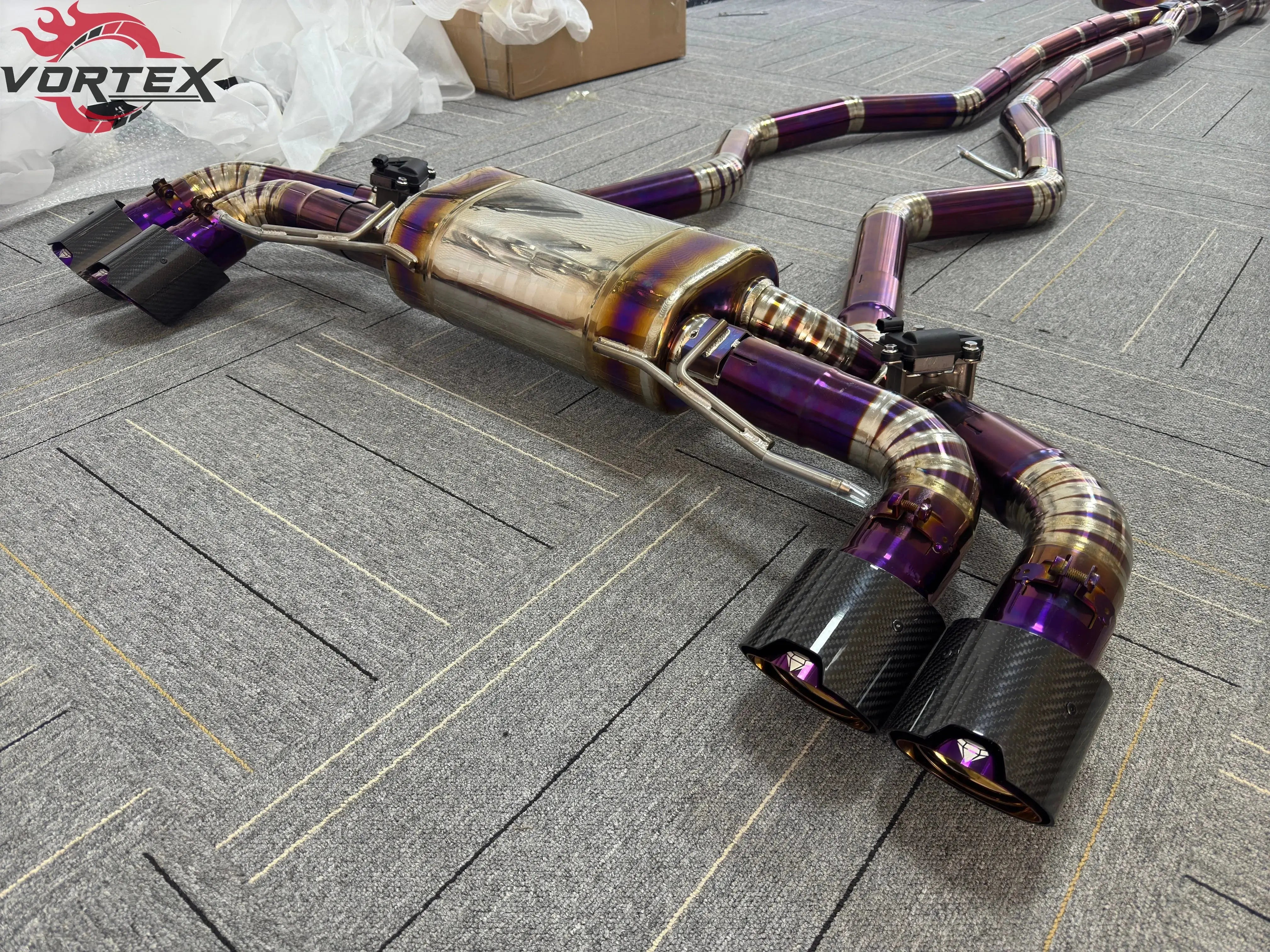 Vortex Muffler Slideshow C8 Exhaust Upgrades Guide: Titanium & Cat-Back Systems 2026 – Vortex ...