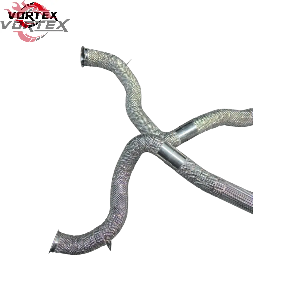 Mercedes AMG GT Performance Exhaust System Upgrade Vortex Perfomance LLC