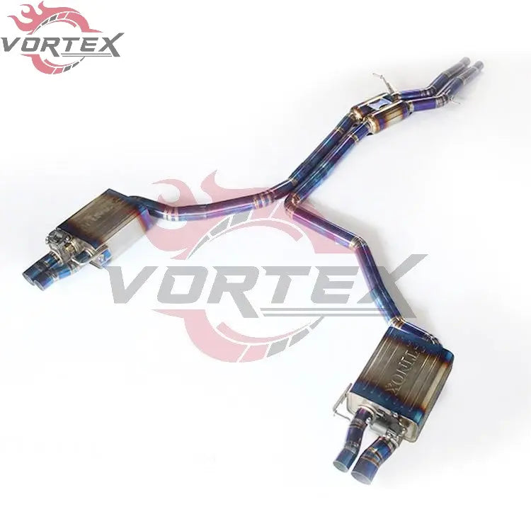 Audi A7 C7 3.0T Titanium Blue Exhaust System 2010–2018 Vortex