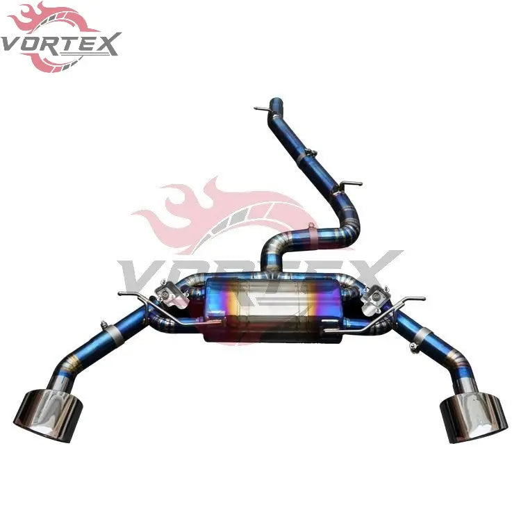 Audi S3 Titanium Blue Exhaust System 2013–2023 Vortex