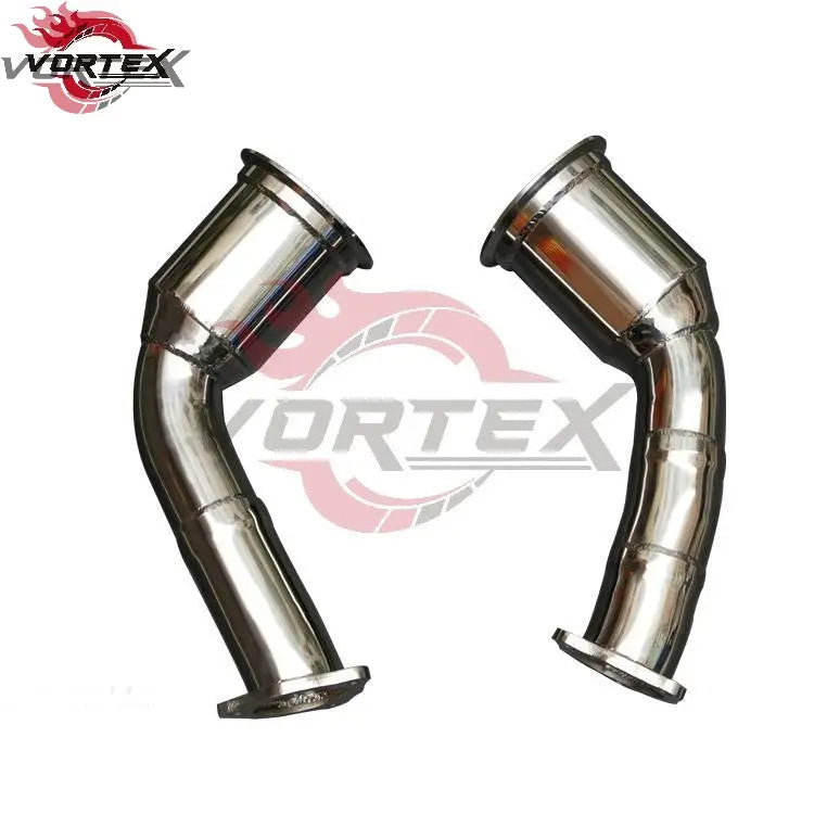 Audi RS5 (B9 / B9.5) 2018-2026 2.9T V6 Performance Straight-Through Downpipes - Vortex Vortex Perfomance LLC